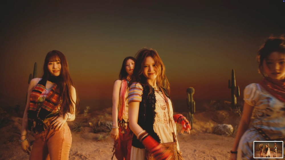 279873 Lingling (centre) in a scene from KIIRAS' 'Kill Ma Bo$$' — Screengrab from YouTube/KIIRAS