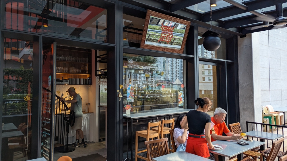 The small front of sits. — Picture by Ethan Lau