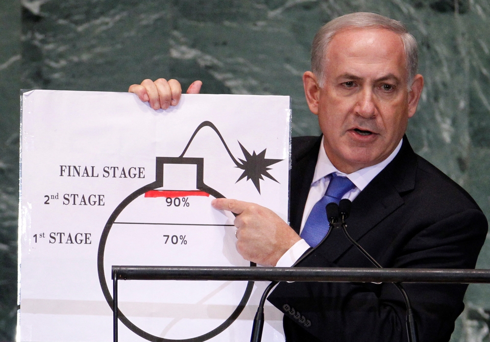 According to the author, Israel’s Prime Minister Benjamin Netanyahu’s decision to strike Iran, on a day so symbolically loaded with religious significance, not only risks igniting another front in an already combustible Middle East, it also imperils the precarious diplomacy that US President Donald Trump has painstakingly tried to preserve, especially among Sunni Arab monarchies. — Reuters file pic