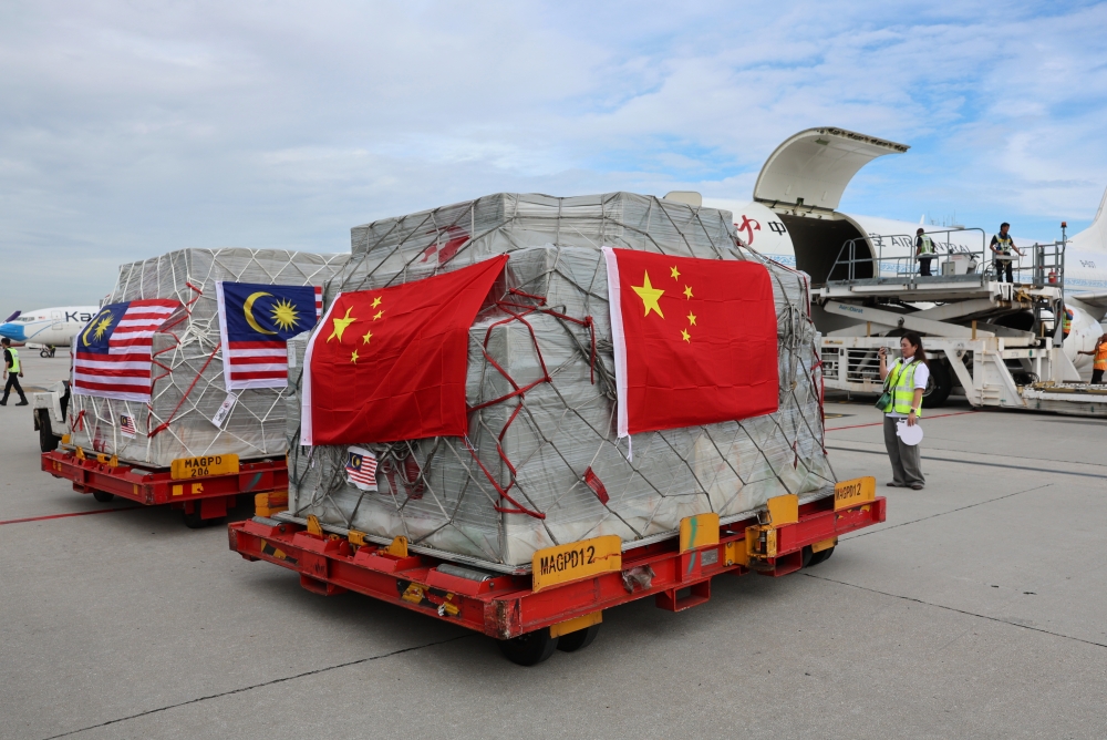 Malaysian durians flown to China are seeing a bigger surge than ever among affluent consumers. — Bernama file pic