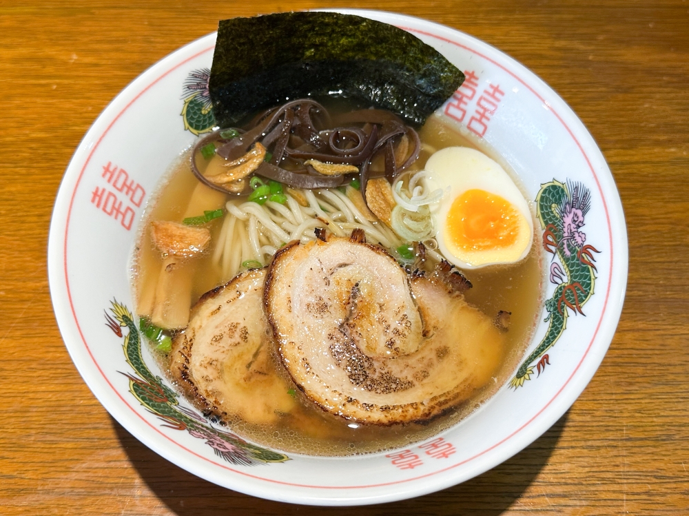 272811 Tonkotsu Shio Ramen brings double happiness with that luscious Pork Belly Chashu. — Picture by Lee Khang Yi