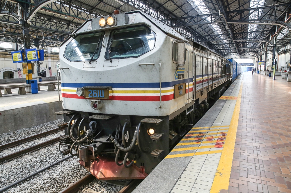To the author, ‘Keretapi Tanah Melayu’ is not a colonial name as it is rooted in the history of Malaysia and the national language. — Picture by Yusof Mat Isa