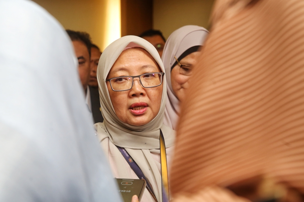 273524 Federal Territories Minister Datuk Seri Dr Zaliha Mustafa has defended the compensation package for Kampung Sungai Baru property owners. — Picture by Choo Choy May.