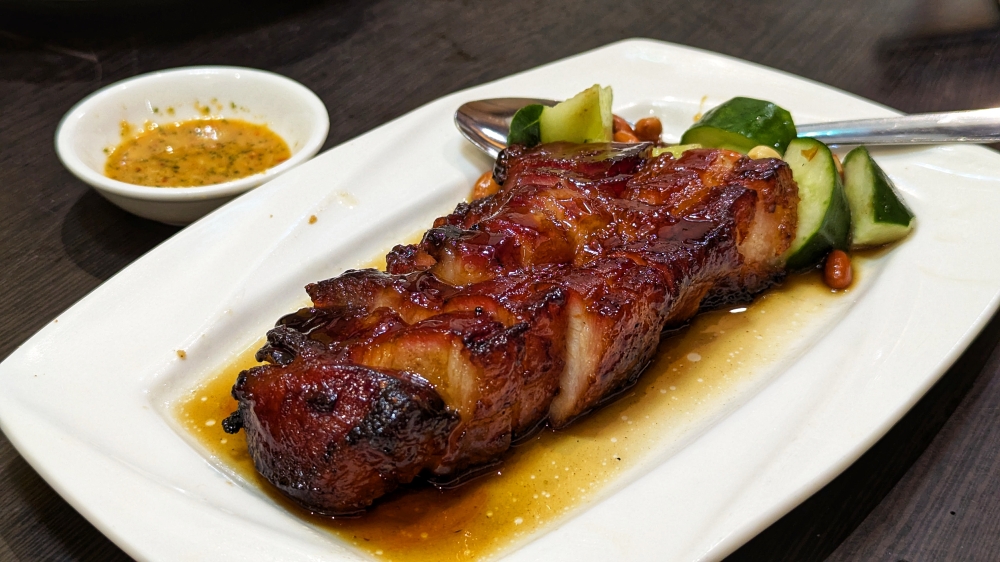 274336 ‘Char siew’ here is true to Hong Kong style.