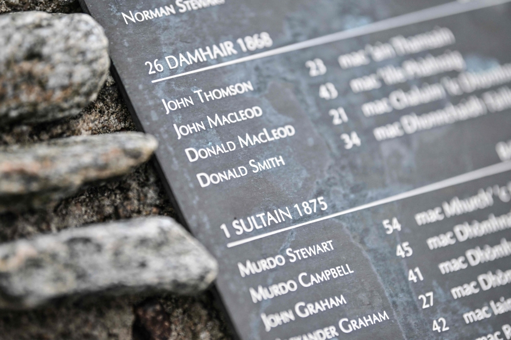 275909 Trump’s great grandfather, Donald Smith, was a fisherman from the Scottish Isle of Lewis in the Outer Hebrides. — AFP pic