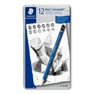 Staedtler Drawing Pencil Set - (12 pieces) Mars® Lumograph® 100